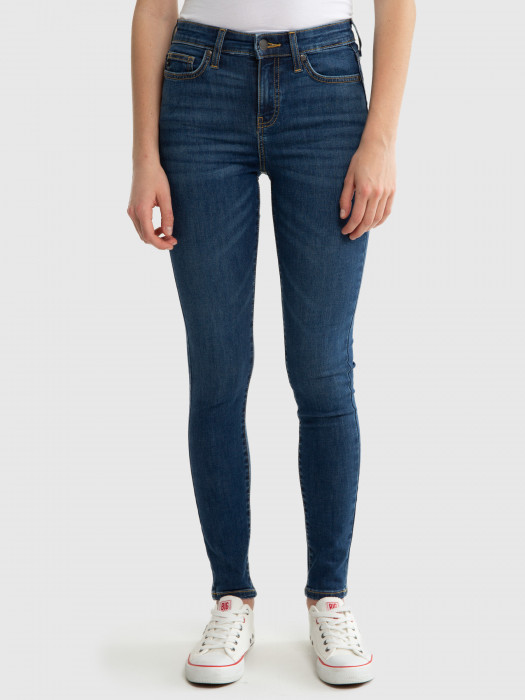 Dámske denimové nohavice LORENA HIGH WAIST 364